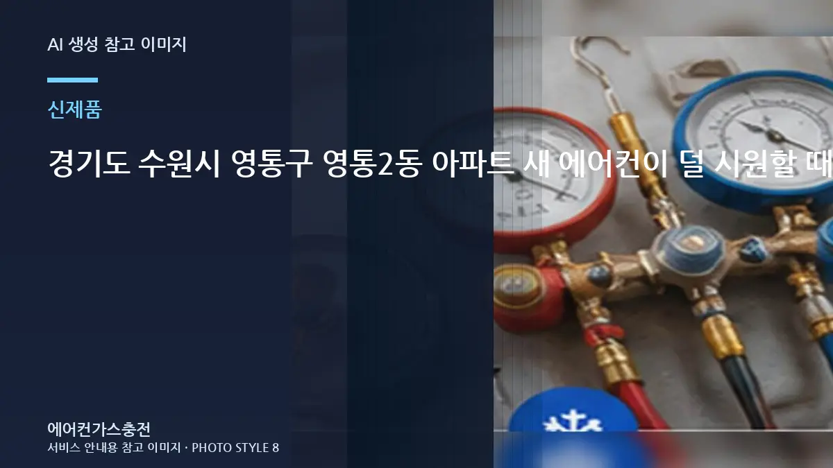 경기도 수원시 영통구 영통2동 아파트 새 에어컨이  덜 시원할 때, 반복될 때 재점검이 필요한 경우